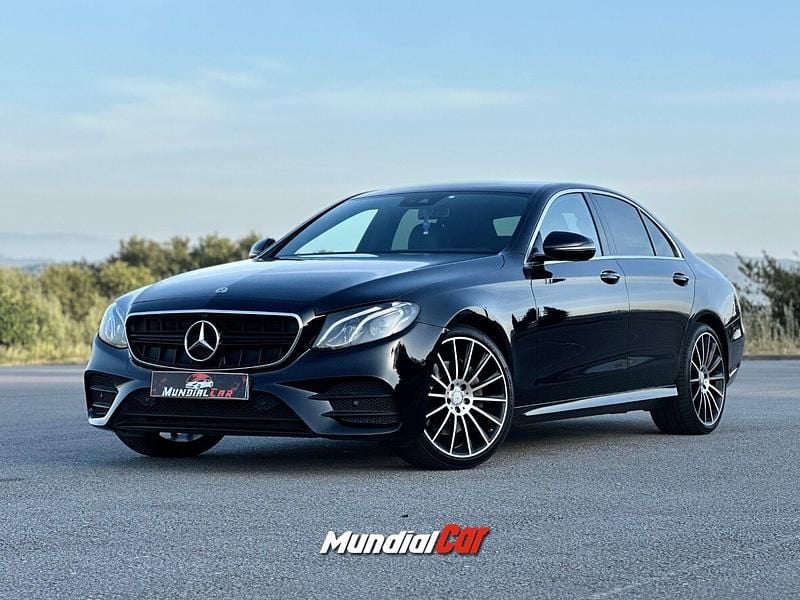 Preto Usado 2018 Mercedes E220 AMG line Carrinha | € 35.900 (Preço elevado) - Imagem 1/4