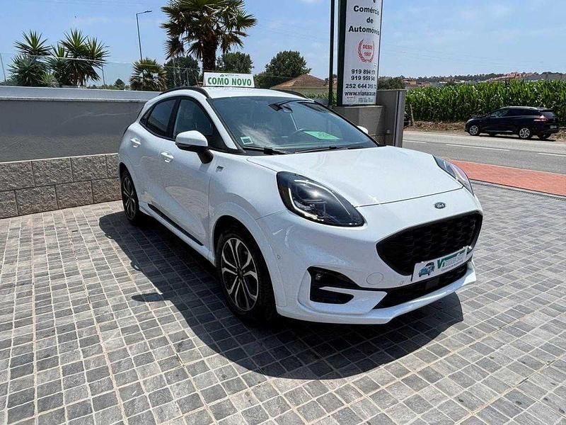 Branco Usado 2022 Ford Puma ST-Line SUV | € 20.850 (Preço elevado) - Imagem 1/4