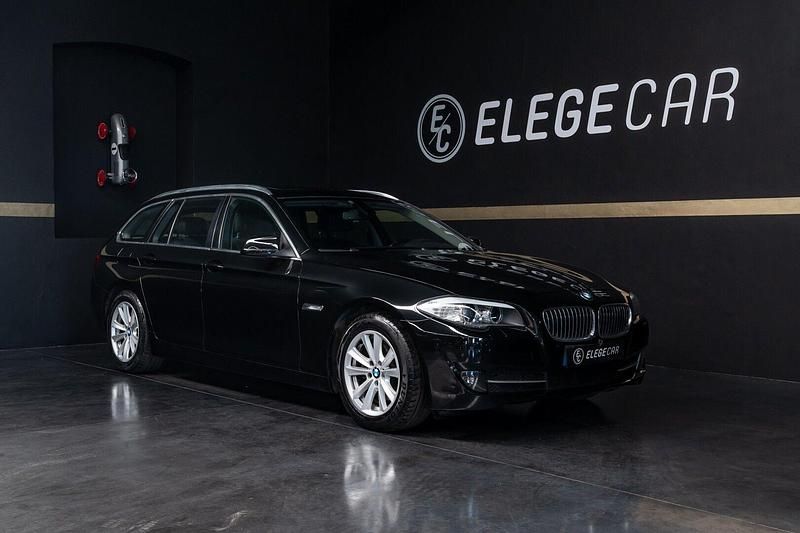 Preto Usado 2012 BMW 520 Carrinha | € 15.500 (Bom preço) - Imagem 1/4