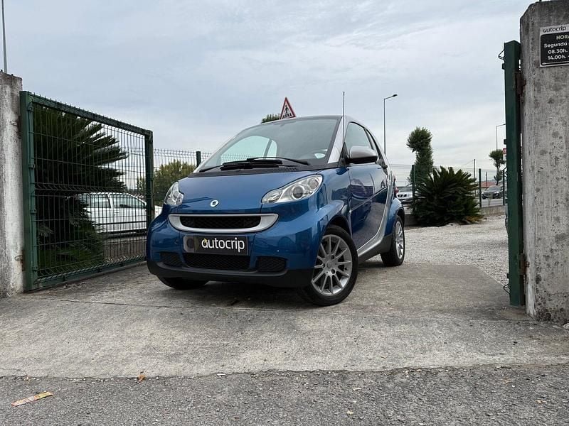 Azul Usado 2007 Smart ForTwo Coupé Passion Coupé | € 5.880 (Preço elevado) - Imagem 1/4