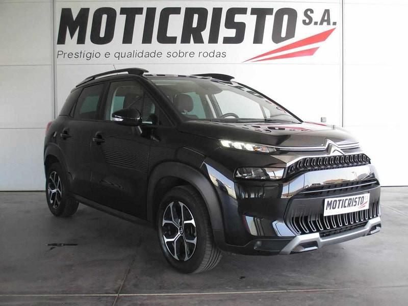 Preto Usado 2024 Citroën C3 Aircross PureTech SUV | € 18.750 - Imagem 1/4