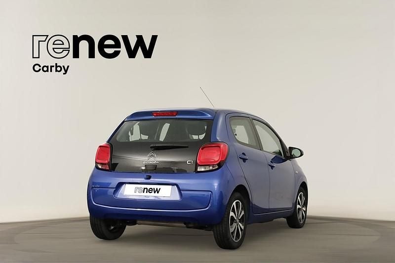 Usado Citroën C1 Shine 72 HP (52 kW) 2019 Azul Citadino