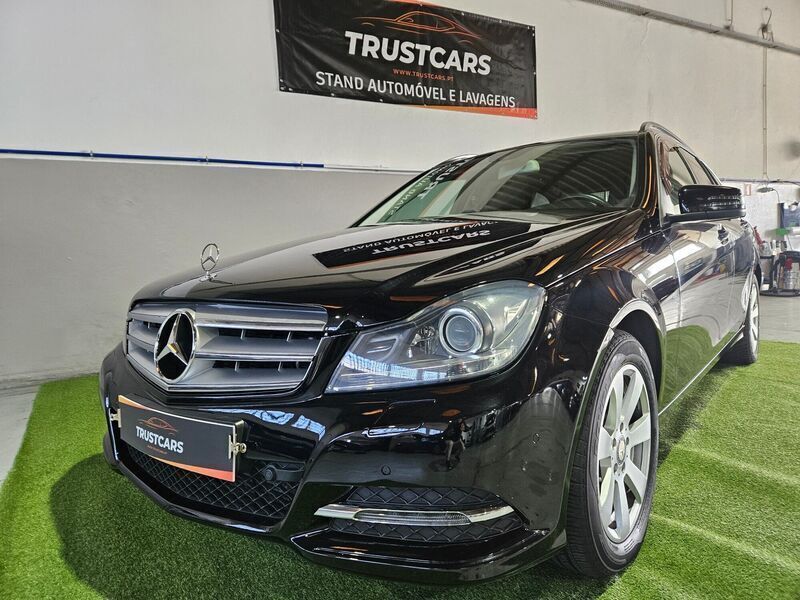 Preto Usado 2013 Mercedes C200 Avantgarde Carrinha | € 8.500 (Preço justo) - Imagem 1/4
