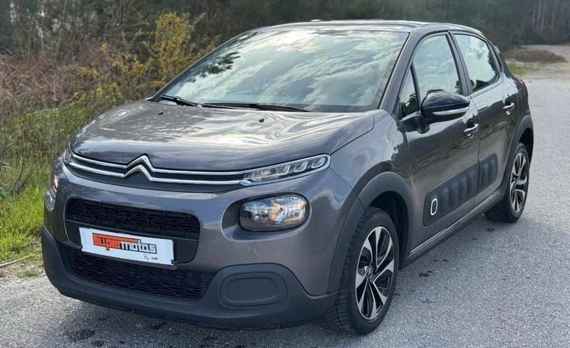 Cinzento Usado 2018 Citroën C3 Citadino | € 11.250 (Preço justo) - Imagem 1/4