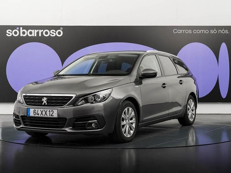 Cinza Usado 2019 Peugeot 308 Style Carrinha | € 13.490 (Bom preço) - Imagem 1/4