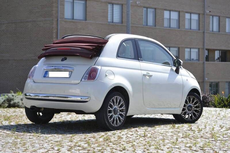 Usado Fiat 500C 95 HP (69 kW) 2011 Branco Cabrios