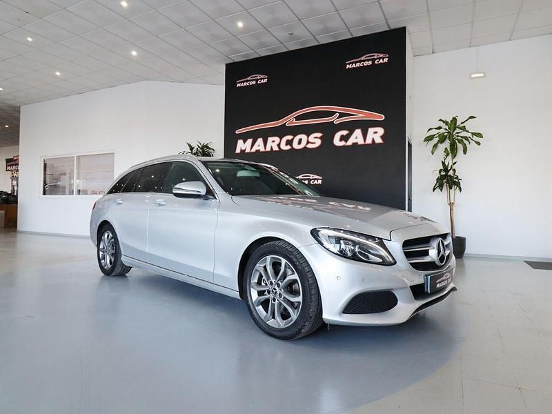Cinza Usado 2017 Mercedes C220 Carrinha | € 23.700 - Imagem 1/4