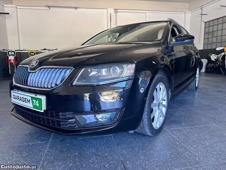 Preto Usado 2015 Skoda Octavia Elegance Carrinha | € 11.990 (Preço justo) - Imagem 1/1