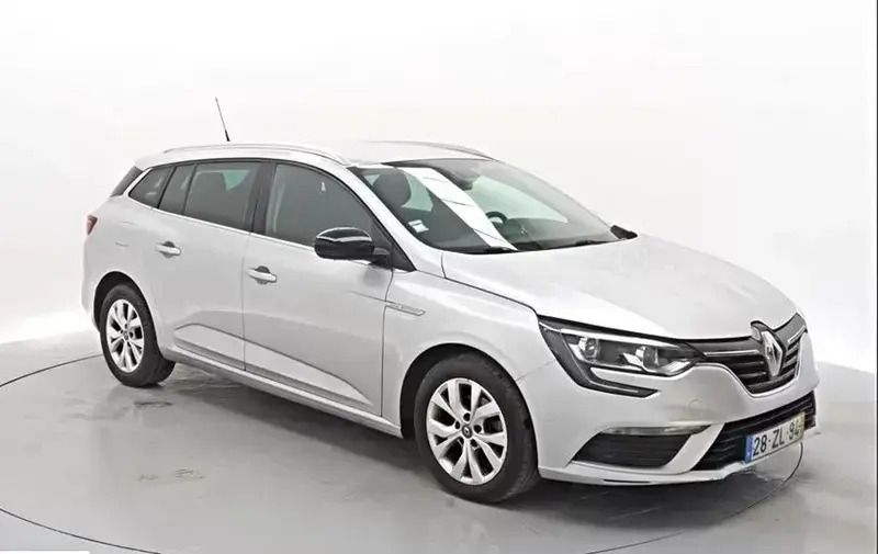 Cinza prata Usado 2019 Renault Mégane GrandTour LIMITED Carrinha | € 13.500 (Bom preço) - Imagem 1/4