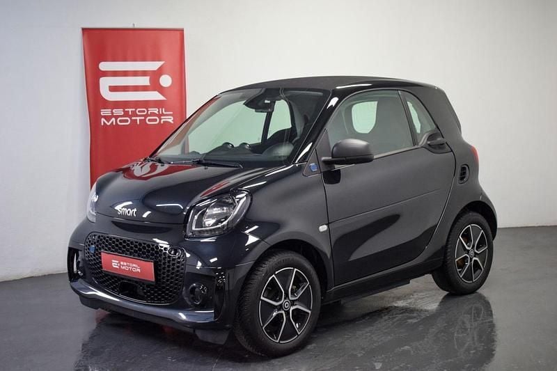 Preto Usado 2021 Smart ForTwo Electric Drive Passion Coupé | € 11.500 (Bom preço) - Imagem 1/4