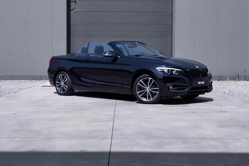 Preto Usado 2020 BMW 218 Sport Line Cabrios | € 25.600 (Bom preço) - Imagem 1/4