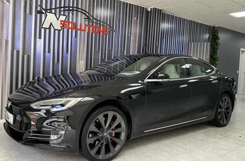 Usado Tesla Model S 450 kW (613 HP) 2018 Preto Citadino