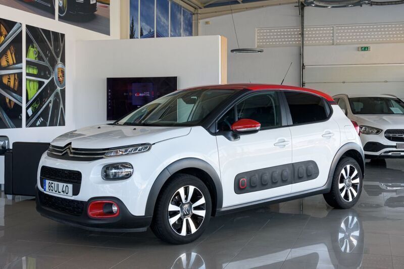 Branco Usado 2018 Citroën C3 Feel Citadino | € 13.900 (Preço justo) - Imagem 1/4