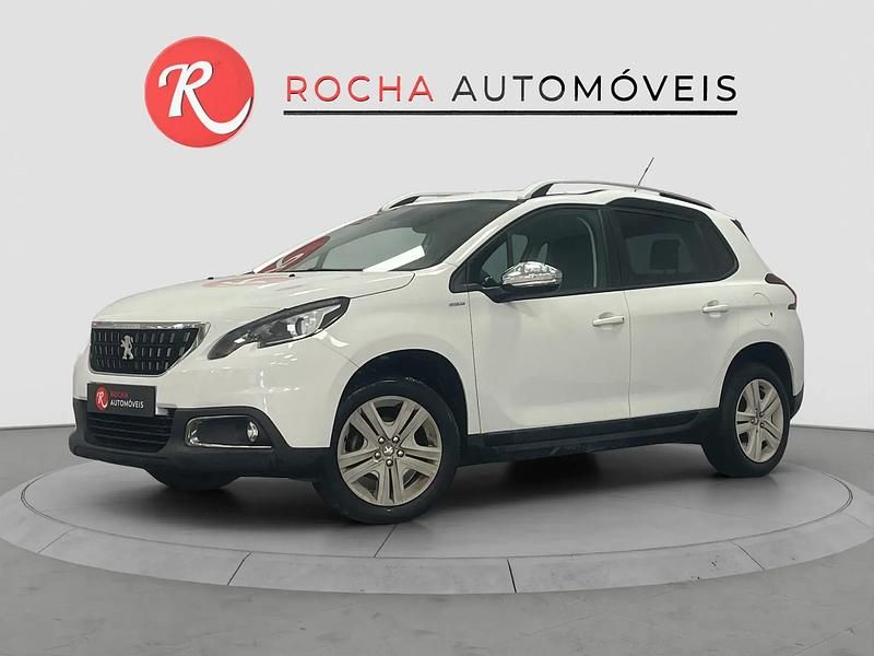 Branco Usado 2019 Peugeot 2008 Signature Sky SUV | € 11.999 (Super Preço) - Imagem 1/4