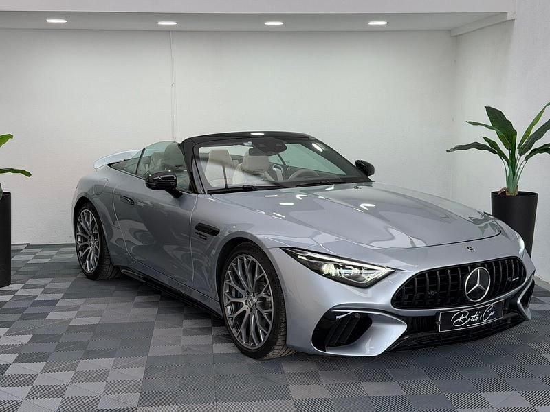 Cinza Usado 2022 Mercedes SL63 AMG AMG Cabrios | € 164.990 - Imagem 1/4