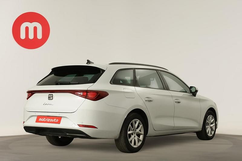 Usado Seat Leon ST Style 115 HP (84 kW) 2024 Branco Carrinha