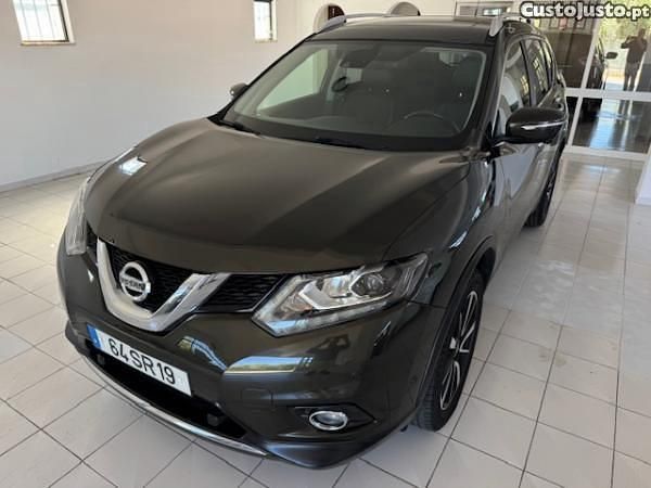 Verde Usado 2017 Nissan X-Trail Tekna SUV | € 17.500 (Bom preço) - Imagem 1/1