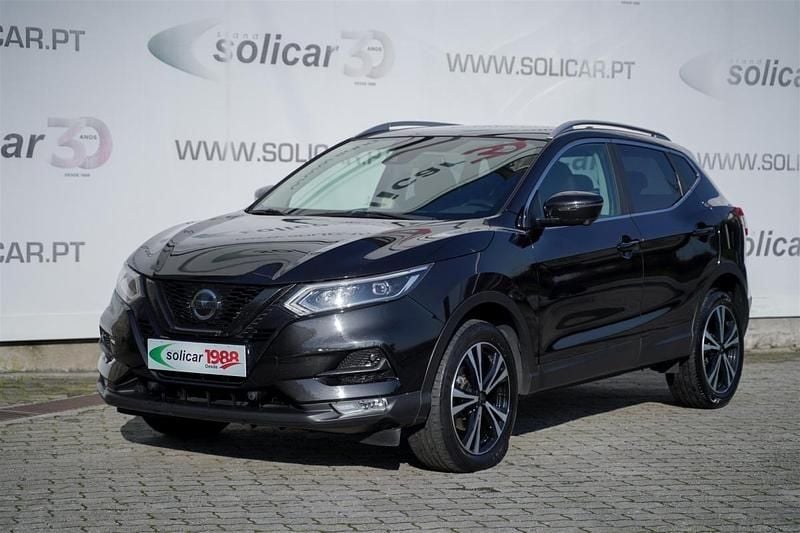 Preto Usado 2018 Nissan Qashqai N-Connecta SUV | € 18.500 (Preço justo) - Imagem 1/4