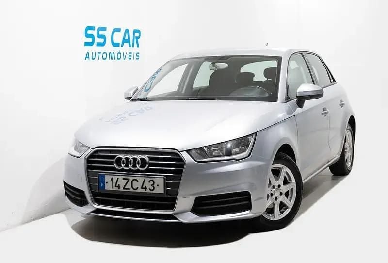 Cinza Usado 2017 Audi A1 Sportback Design Citadino | € 12.990 (Bom preço) - Imagem 1/4