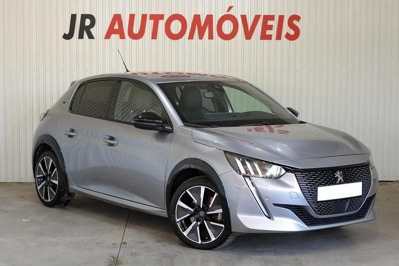 Usado Peugeot e-208 GT 100 kW (136 HP) 2020 Antracite Citadino
