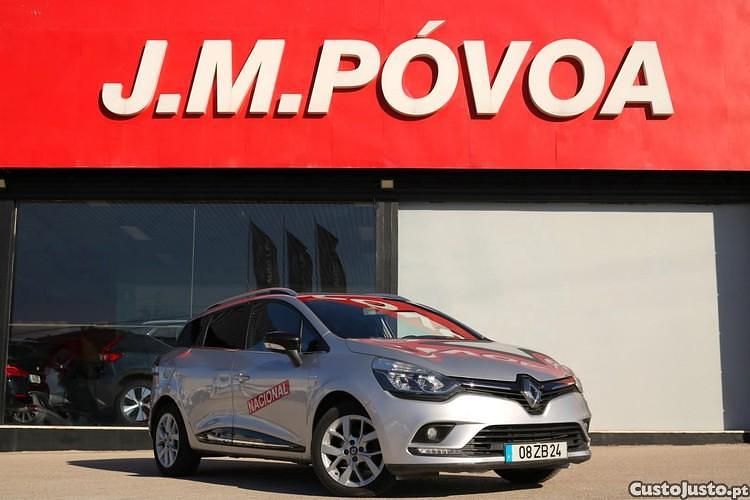 Cinza Usado 2019 Renault Clio GrandTour LIMITED Carrinha | € 13.990 (Preço justo) - Imagem 1/1