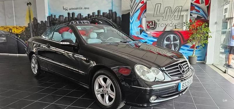 Preto Usado 2004 Mercedes CLK200 Cabrios | € 11.500 (Preço justo) - Imagem 1/4