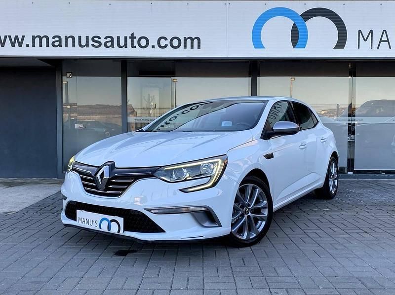 Branco Usado 2018 Renault Mégane IV GT-Line | € 14.490 (Preço justo) - Imagem 1/4