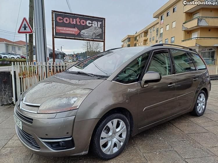 Castanho Usado 2008 Citroën Grand C4 Picasso Monovolume | € 4.965 (Preço justo) - Imagem 1/1