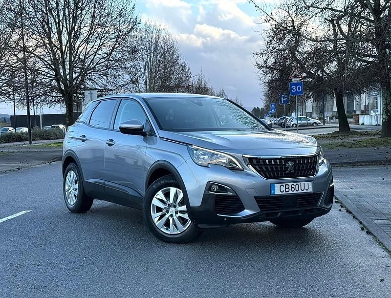 Cinza Usado 2018 Peugeot 3008 Active SUV | € 17.500 (Bom preço) - Imagem 1/4
