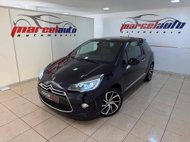 Azul Usado 2015 DS Automobiles DS3 Sport Chic Coupé | € 13.900 (Preço justo) - Imagem 1/4