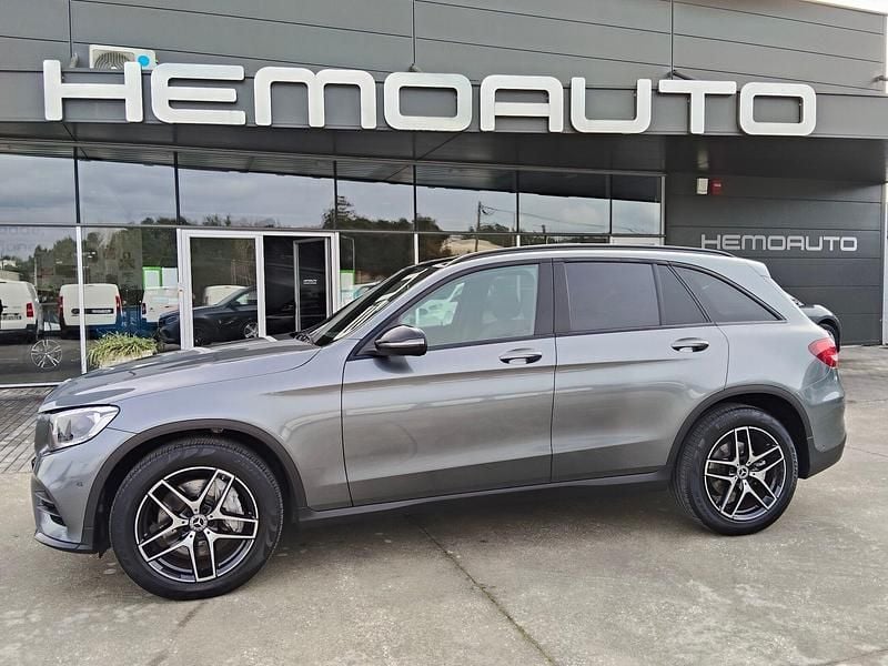Cinza Usado 2018 Mercedes GLC250 AMG line SUV | € 38.990 (Preço elevado) - Imagem 1/4