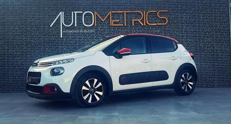 Branco Usado 2017 Citroën C3 Seduction Citadino | € 11.500 (Caro) - Imagem 1/4