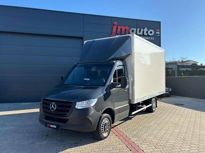 Cinzento Usado 2021 Mercedes Sprinter Van | € 38.000 (Caro) - Imagem 1/4