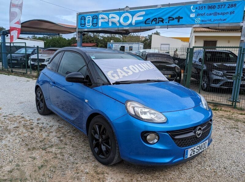Azul Usado 2017 Opel Adam Glam Citadino | € 10.490 (Preço justo) - Imagem 1/4