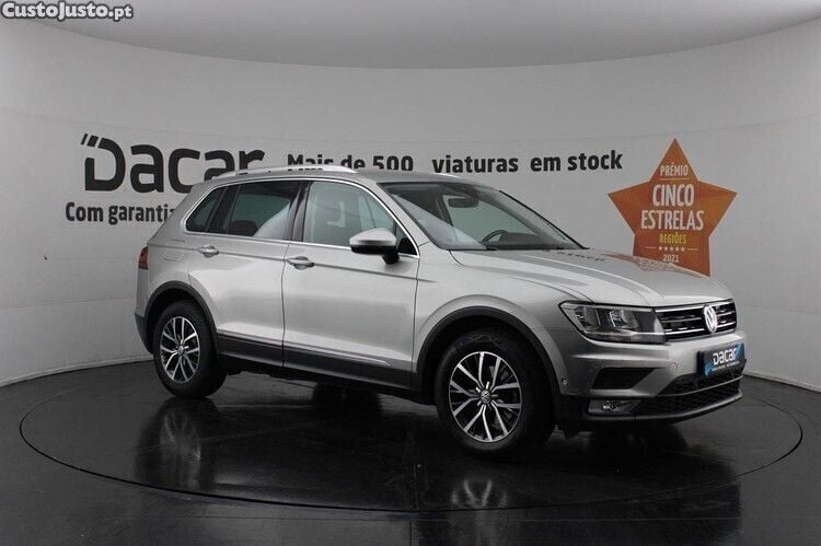Cinza Usado 2017 VW Tiguan SUV | € 21.899 (Bom preço) - Imagem 1/1