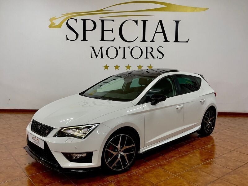 Branco Usado 2014 Seat Leon FR | € 18.900 (Preço elevado) - Imagem 1/4