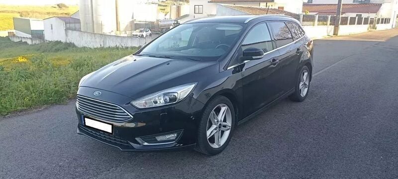 Preto Usado 2018 Ford Focus Titanium Carrinha | € 6.999 (Super Preço) - Imagem 1/4