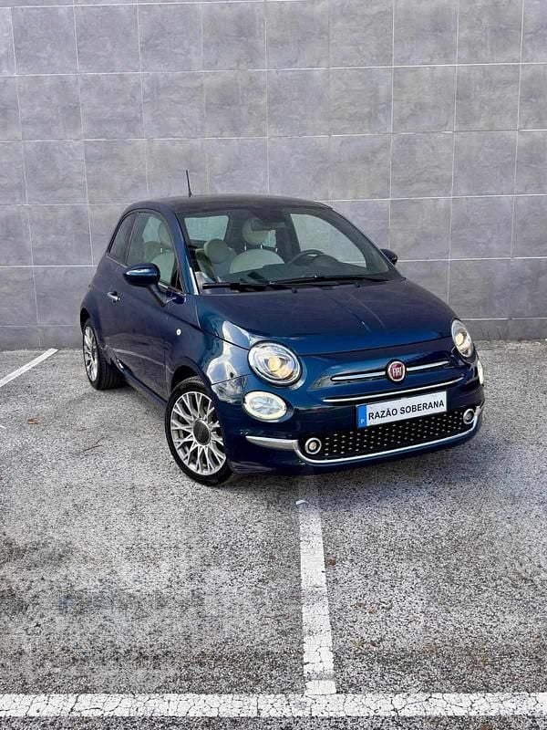 Usado Fiat 500 70 HP (51 kW) 2020 Azul Citadino