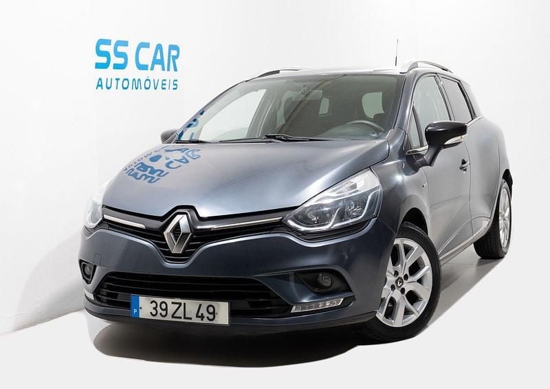 Cinza Usado 2019 Renault Clio GrandTour LIMITED Carrinha | € 10.750 (Bom preço) - Imagem 1/4