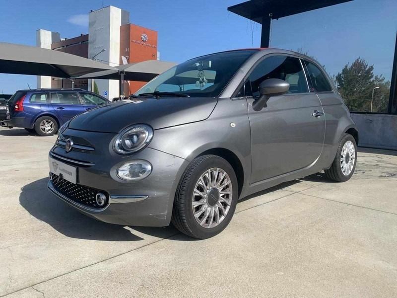 Cinzento Usado 2016 Fiat 500C Lounge Cabrios | € 12.490 (Preço elevado) - Imagem 1/4
