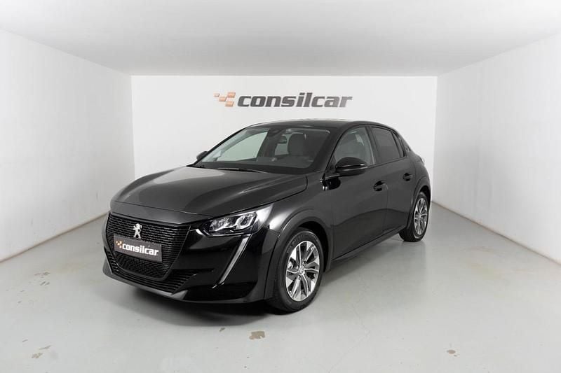 Preto Usado 2022 Peugeot e-208 Allure Citadino | € 17.890 (Bom preço) - Imagem 1/4