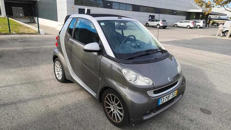 Usado Smart ForTwo Cabrio 54 HP (39 kW) 2011 Cinzento Cabrios