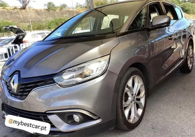 Cinza Usado 2018 Renault Grand Scénic IV Intens Monovolume | € 12.900 (Preço justo) - Imagem 1/4