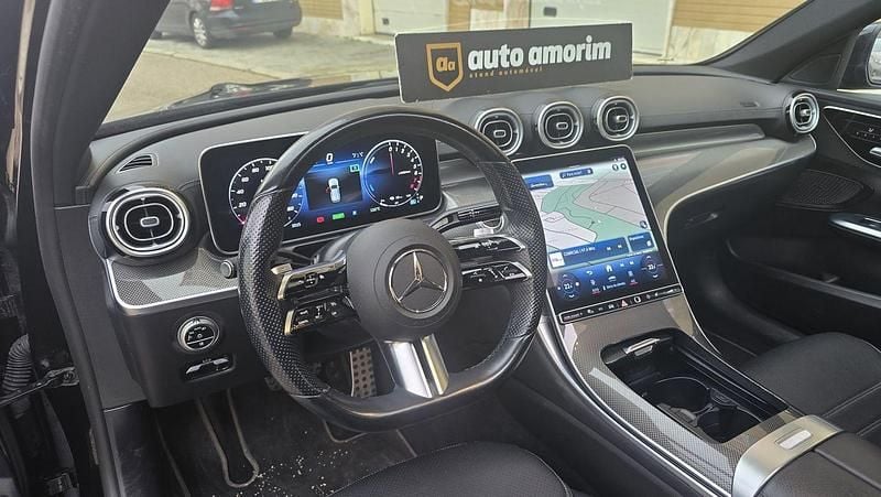 Usado Mercedes C300 Advanced 313 HP (230 kW) 2022 Preto Carrinha