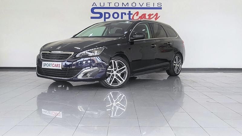 Azul Usado 2015 Peugeot 308 Allure Carrinha | € 13.750 (Preço justo) - Imagem 1/4