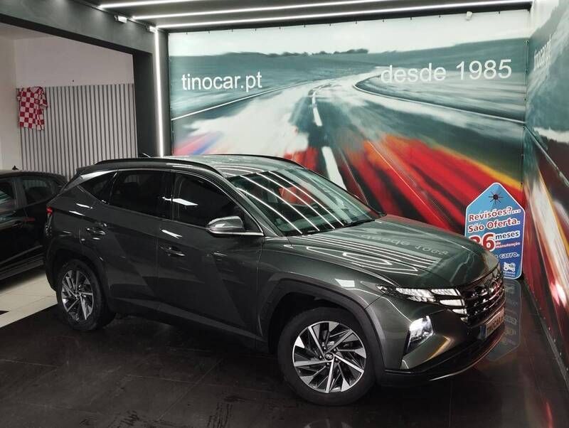 Cinza Usado 2021 Hyundai Tucson Premium SUV | € 28.799 (Preço justo) - Imagem 1/4
