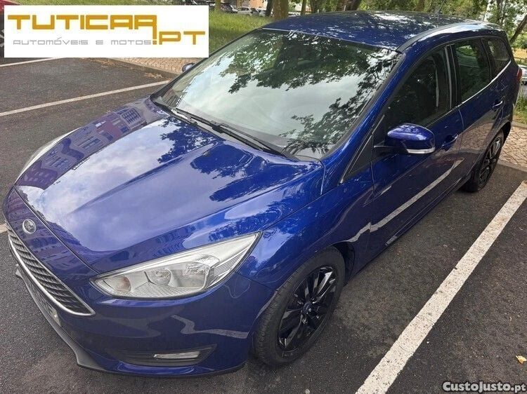 Azul Usado 2018 Ford Focus Titanium Carrinha | € 10.500 (Preço justo) - Imagem 1/1