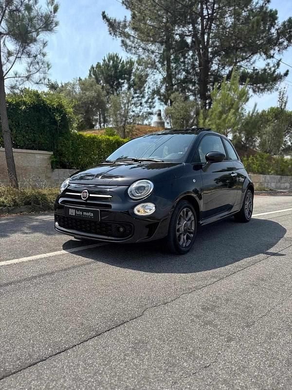 Preto Usado 2021 Fiat 500 Sport Citadino | € 11.900 (Preço justo) - Imagem 1/4