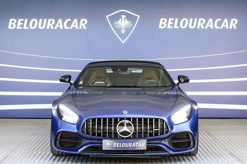 Usado Mercedes AMG GT AMG 557 HP (409 kW) 2019 Azul Cabrios