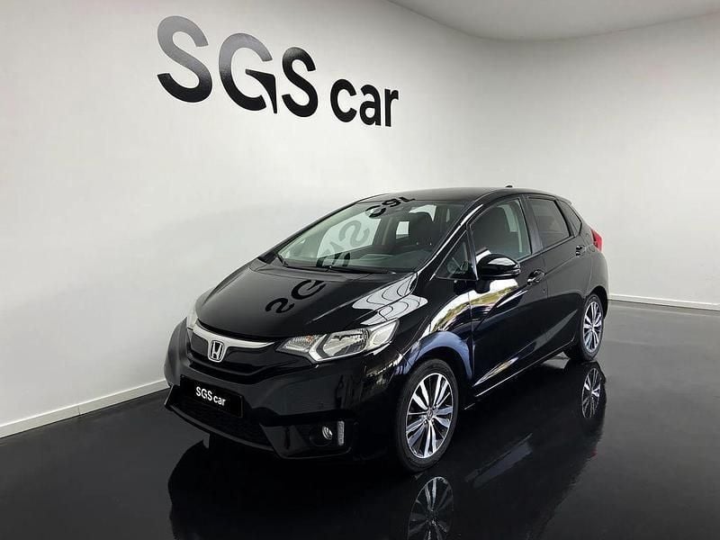 Preto Usado 2017 Honda Jazz Elegance Citadino | € 13.700 (Preço justo) - Imagem 1/4